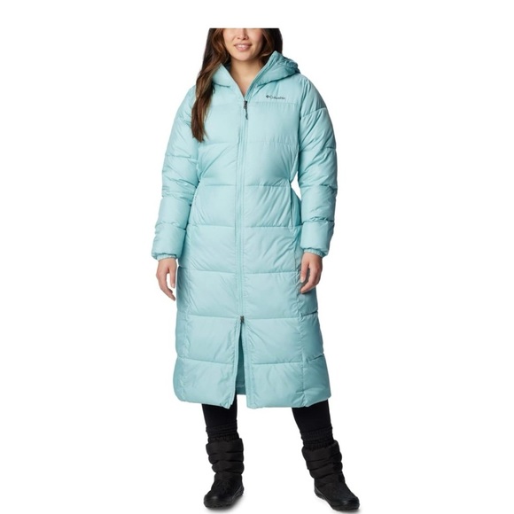 Columbia Puffect Long Jacket Womens XXL Full Zip Puffer Insulated Hood parka - Picture 6 of 10